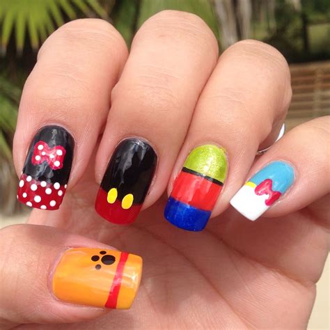 disney designs for nails|disney nail designs for kids.